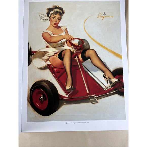 Gil Elvgren Pin-Ups 6 Frameable Prints Taschen Portfolio 2009 - Picture 8 of 10